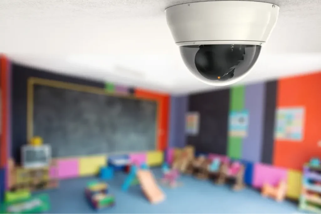 CCTV cameras in Woodbridge Islamic School